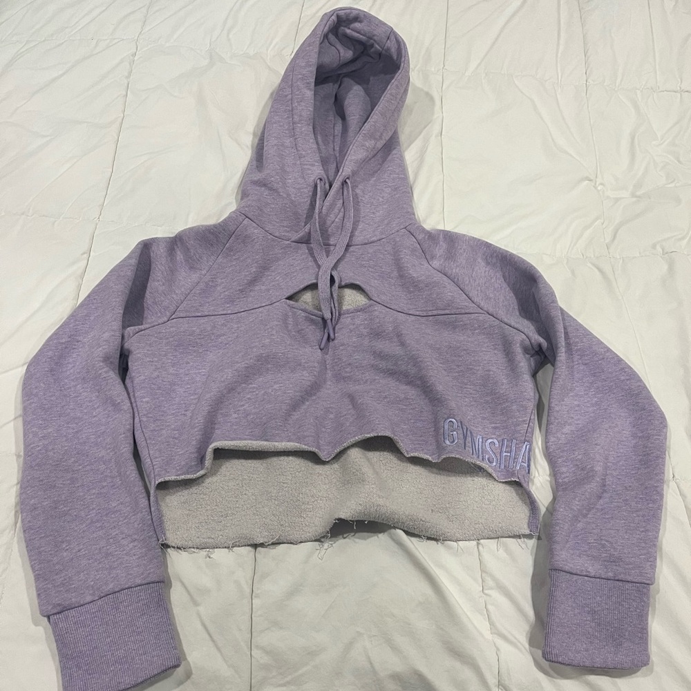 Gymshark cropped hoodie